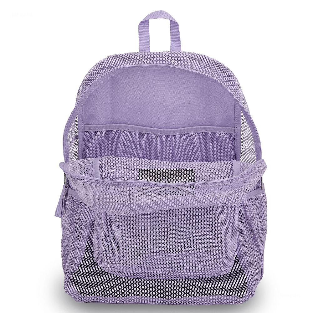 Sac à Dos Scolaire JanSport ECO MESH PACK Violette | EZD-31639324